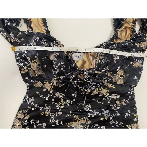 Lioness The Label Australia Australian Black Floral Dress Size S. - Picture 3 of 10